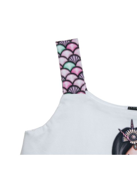 Top Santoro with glitter detail print (6-14 years)