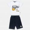 Set Five Star t-shirt and shorts with print (6-16 years)