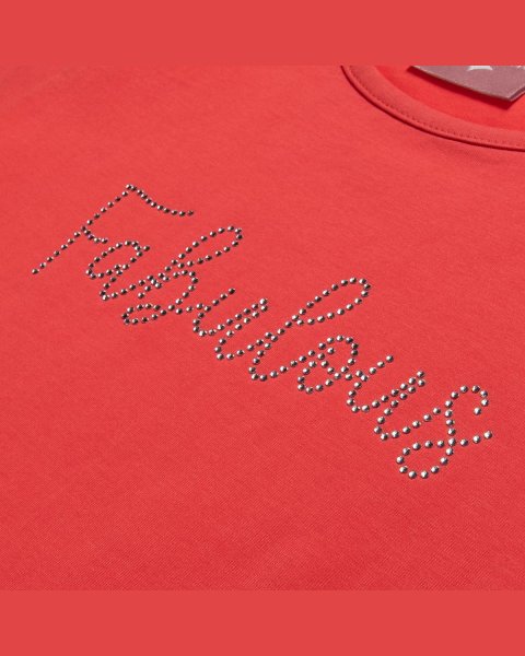 Top with rhinestones (6-14 years)