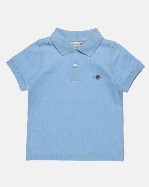 Μπλούζα Gant polo πικέ με κέντημα (2-7 ετών)
