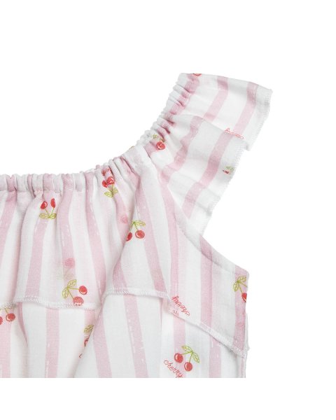 Set with cherries pattern and headband