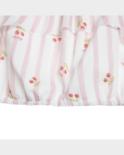 Set with cherries pattern and headband