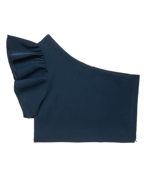 Crop top with one-shoulder (6-14 years)