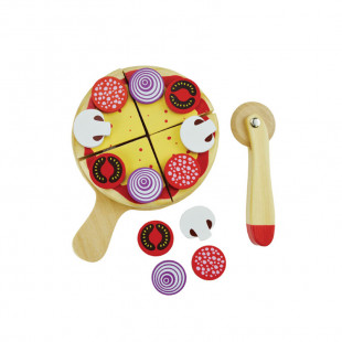 Toy Jumini from natural wood pizza set (2+ years)