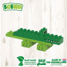 Blocks BIOBUDDI eco crocodile 14 pcs (1,5-6 years)
