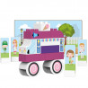 Blocks BIOBUDDI eco ice-cream 27pcs (1,5-6 years)