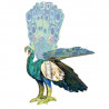 Toy mierEdu Eco 3D puzzle - Peacock (6+ ετών)