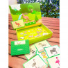 Toy mierEdu Magnetic puzzle - Animal World (3+ ετών)