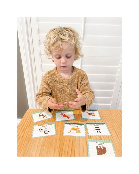 Toy mierEdu Magnetic puzzle - Animal World (3+ ετών)