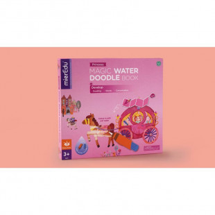 Toy mierEdu Magic water doodle book - Princess (3+ ετών)