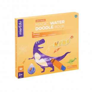 Toy mierEdu Magic water doodle book - Dinosaurs (3+ ετών)
