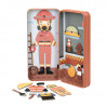 Toy mierEdu magnetic puzzle - Firefighter (3+ ετών)