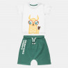 Set t-shirt and shorts with print (9 months-2 years)