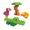 Blocks BIOBUDDI eco Lagoon with animals 25pcs (1,5-6 years)