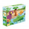 Blocks BIOBUDDI eco Lagoon with animals 25pcs (1,5-6 years)