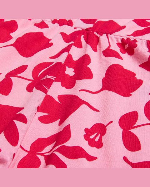 Playsuit with floral pattern (18 months-5 years)