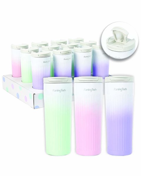 Ποτήρι θερμός σε παστελ χρώμα (500ml)