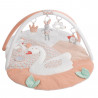 3-D activity quilt Swan Lake with removable toys 80x105cm (0+ months)