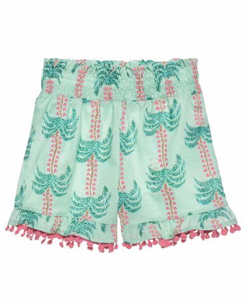 Set with palmtrees print (18 months-5 years)