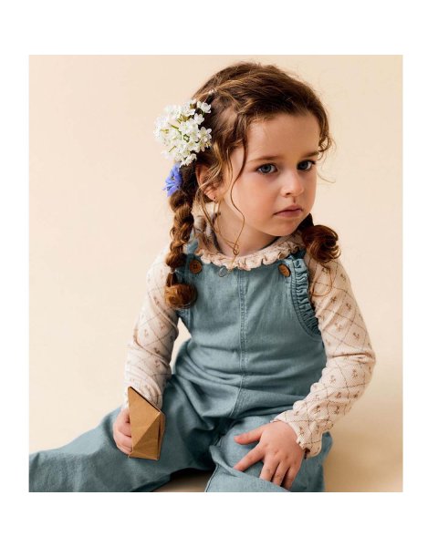 Ολόσωμη φόρμα τζιν Lil'Atelier (2-7 ετών)