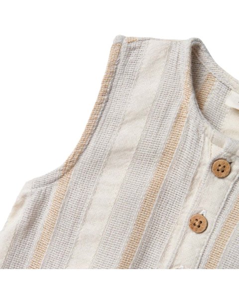 Playsuit Lil'Atelier 100% organic cotton (1-18 months)