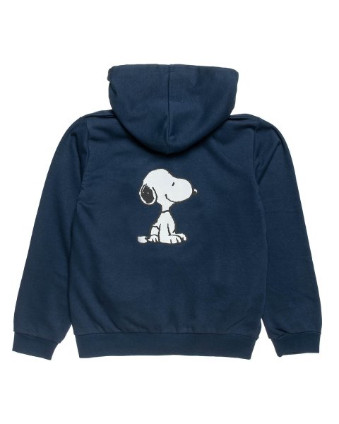 Zip hoodie Snoopy with embossed print (6-14 years)