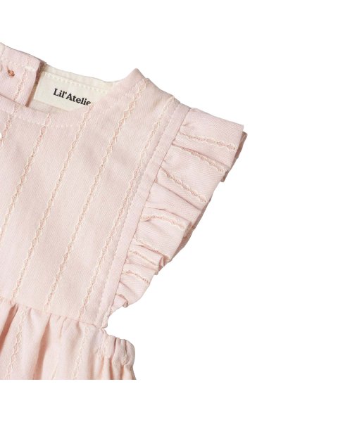 Dress Lil'Atelier with frilled shoulders (6-18 months)