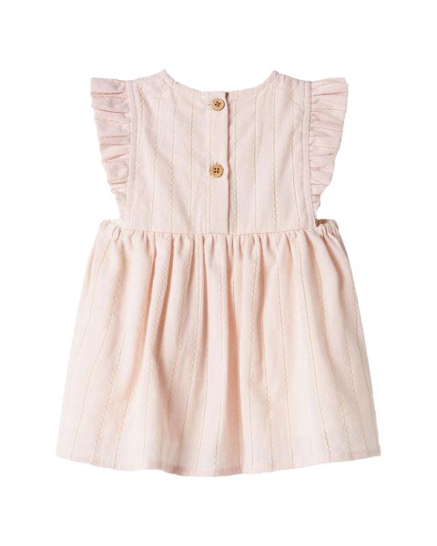 Dress Lil'Atelier with frilled shoulders (6-18 months)