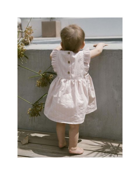 Dress Lil'Atelier with frilled shoulders (6-18 months)