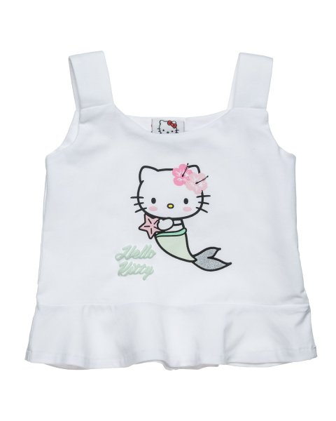 Σετ Hello Kitty με ασορτί κορδέλα μαλλιών (12 μηνών-5 ετών)