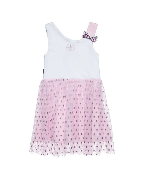 Dress Santoro with print and tulle (6-14 years)