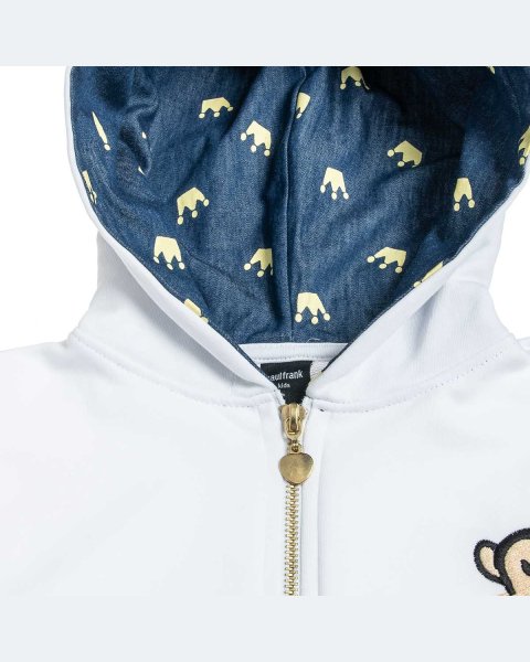 Zip hoodie Paul Frank with print and embroidery (6-14 years)