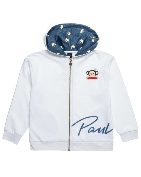 Zip hoodie Paul Frank with print and embroidery (6-14 years)