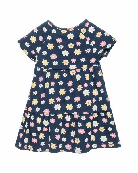 Dress with floral pattern (12 months-5 years)