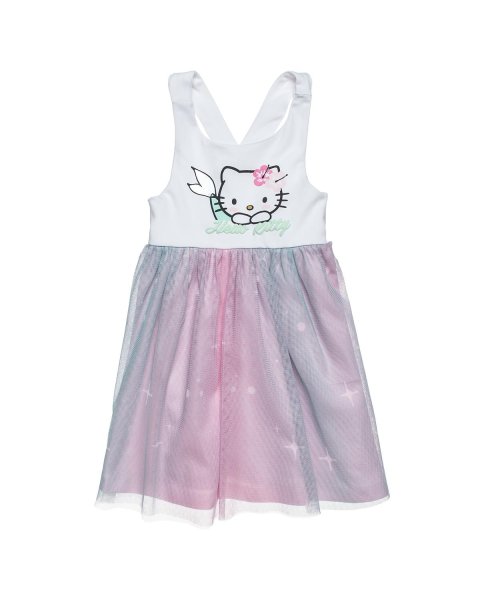 Φόρεμα Hello Kitty με τούλινο κάτω μέρος (18 μηνών-5 ετών)