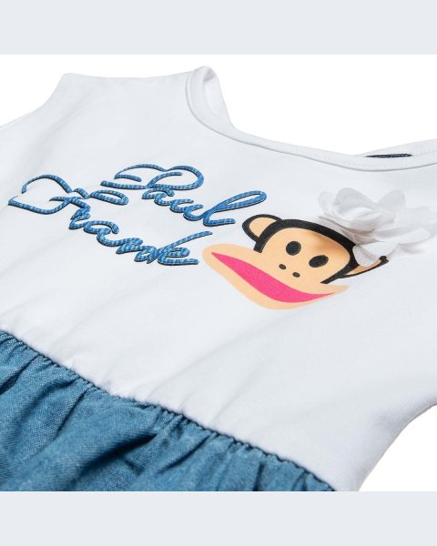 Dress Paul Frank with embossed elements (18 months-6 years)