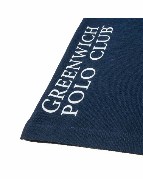 Μπλούζα Greenwich Polo Club πικέ με τύπωμα (18 μηνών-5 ετών)