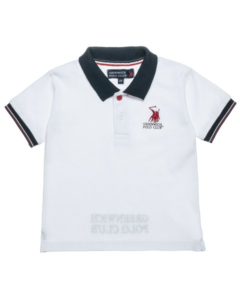 T-Shirt Greenwich Polo Club with embroidery (18 months-5 years)