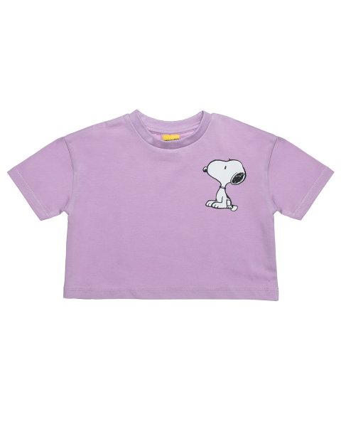 Σαλοπέτα Snoopy με cropped top (12 μηνών-8 ετών)