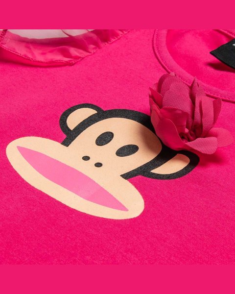 Set Paul Frank with embossed elements and scrunchie (18 months-5 years)
