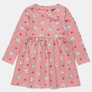 Φόρεμα Snoopy φούτερ (6 μηνών-5 ετών)