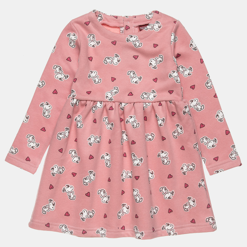 Dress Snoopy cotton fleece blend (6 months-5 years)