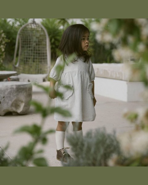 Dress Lil'Atelier organic cotton and viscose (2-7 years)
