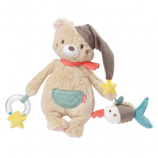 Plush activity toy Fehn bear (28cm)