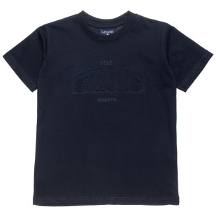 T-Shirt with embossed design (6-16 years)