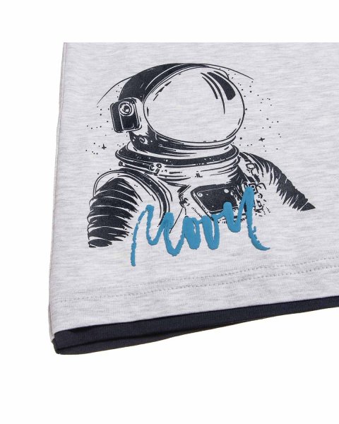 T-Shirt with embossed elements (6-16 years)