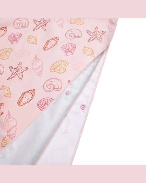 Beach towel True Blue seashells 58x60cm
