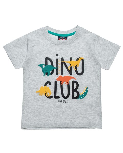 T-Shirt Five Star with embossed elements (12 months-5 years)