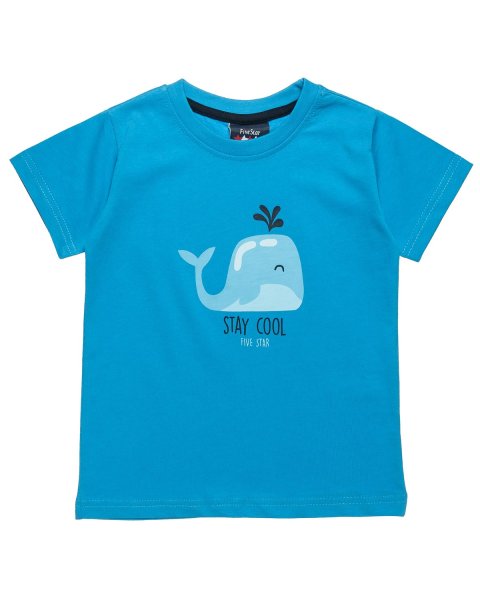 T-Shirt Five Star with print (12 months-5 years)