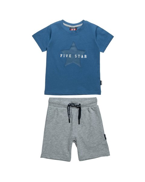 Set Five Star with embossed design (18 months-5 years)